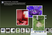 Panaglobe Silverlight PhotoBrowser - in green