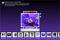Panaglobe Silverlight PhotoBrowser - in purple
